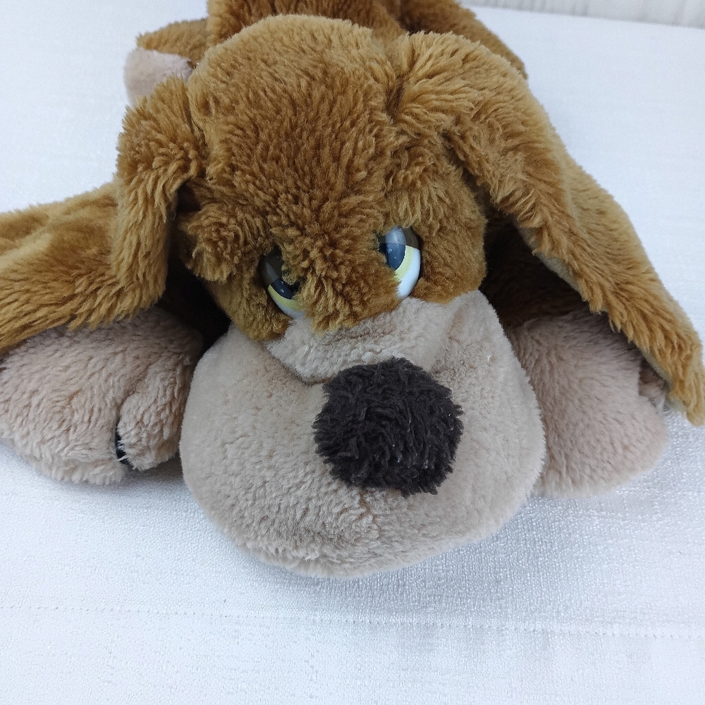 Russ Berrie Long Eared Brown Dog Plush Stuffed Animal Toy Vintage Samuel 13" - Picture 5 of 15